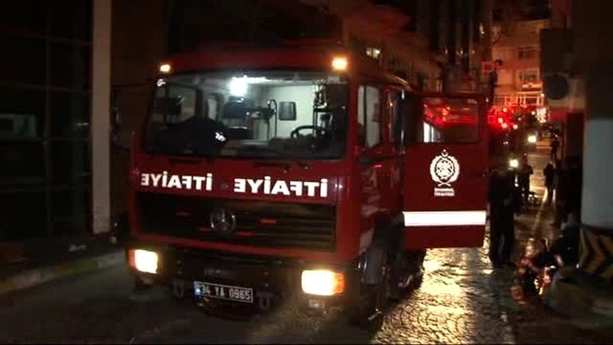 Lüks Otelde Yangın Paniği