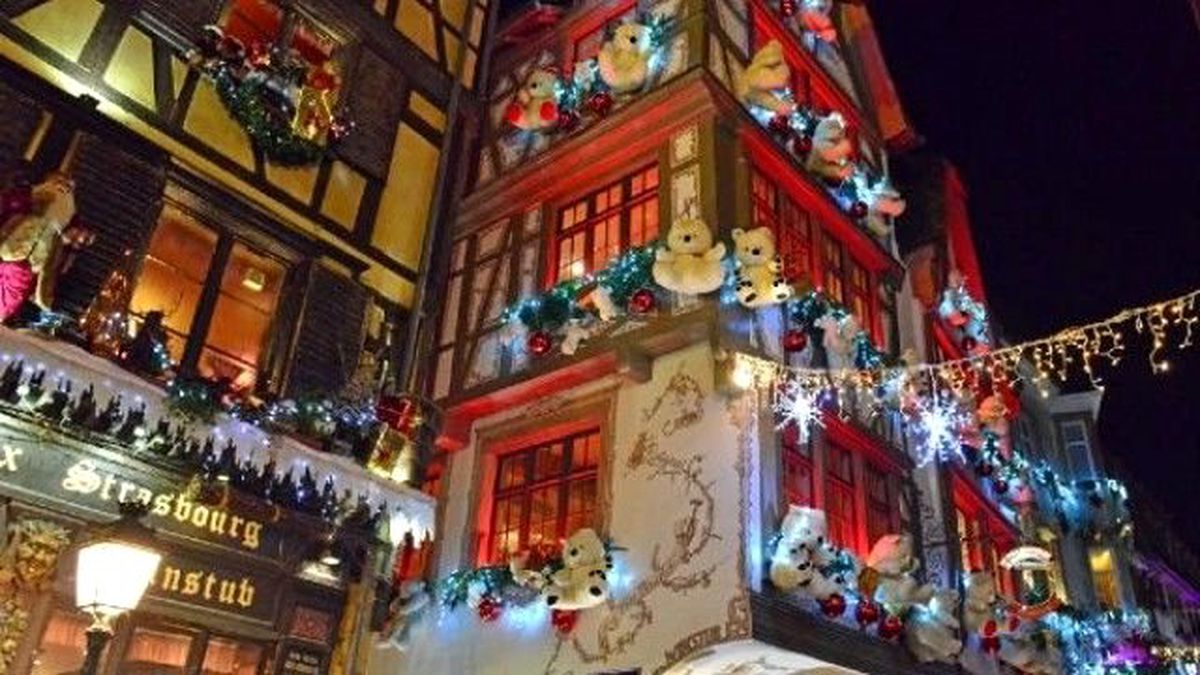 Strasbourg\'ta Noel Işıkları