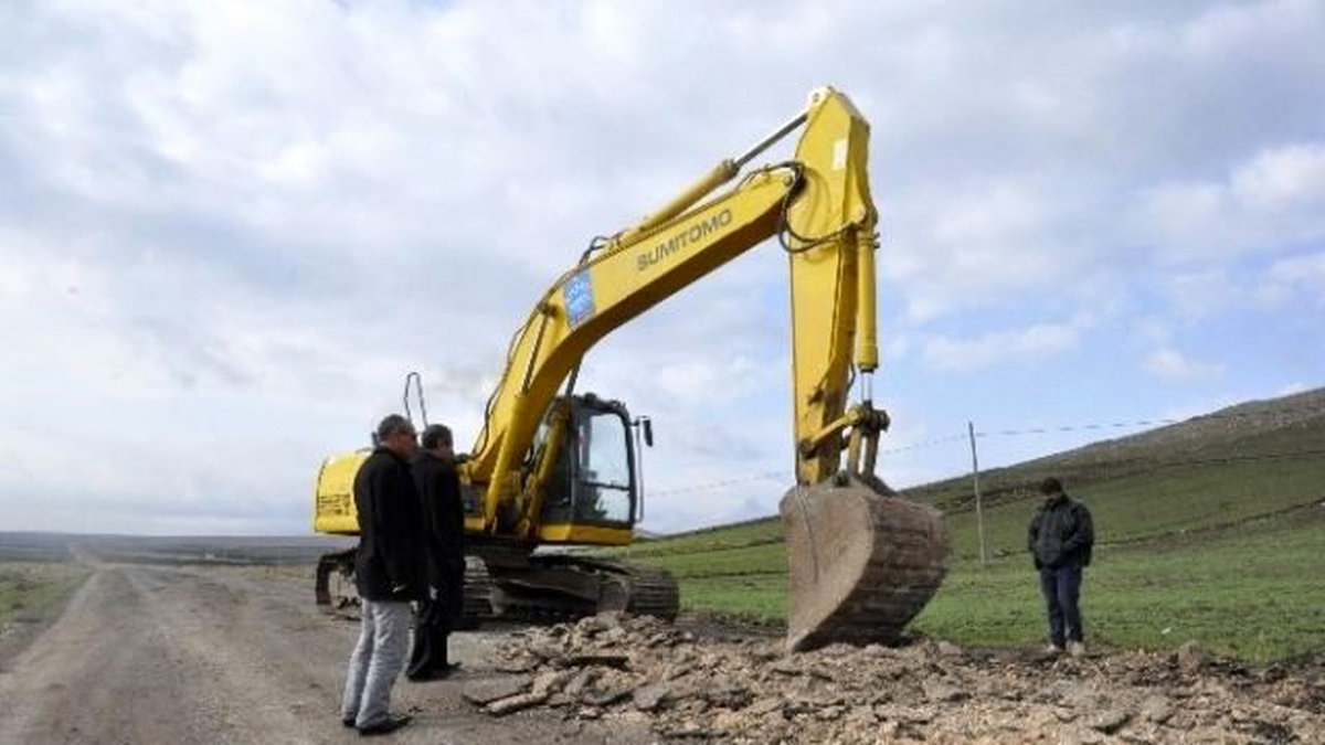 50 Yıllık Eski Diyarbakır Yolu Yeniden Yapılıyor