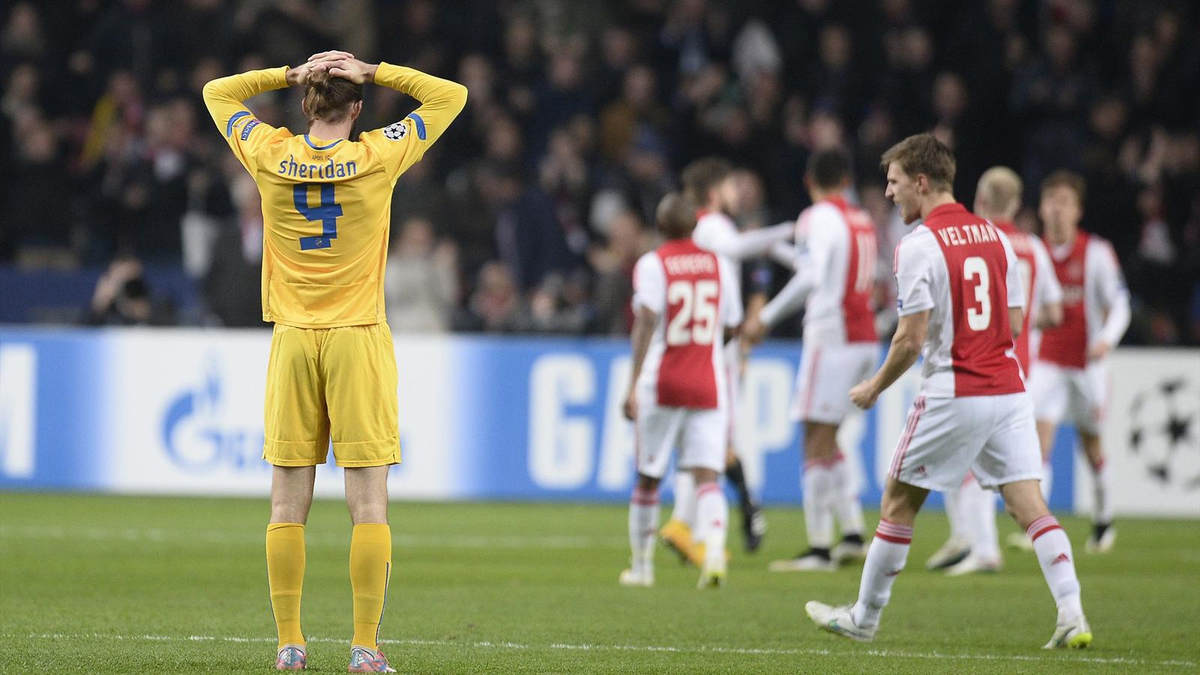 Ajax: 4 Apoel Nicosia: 0