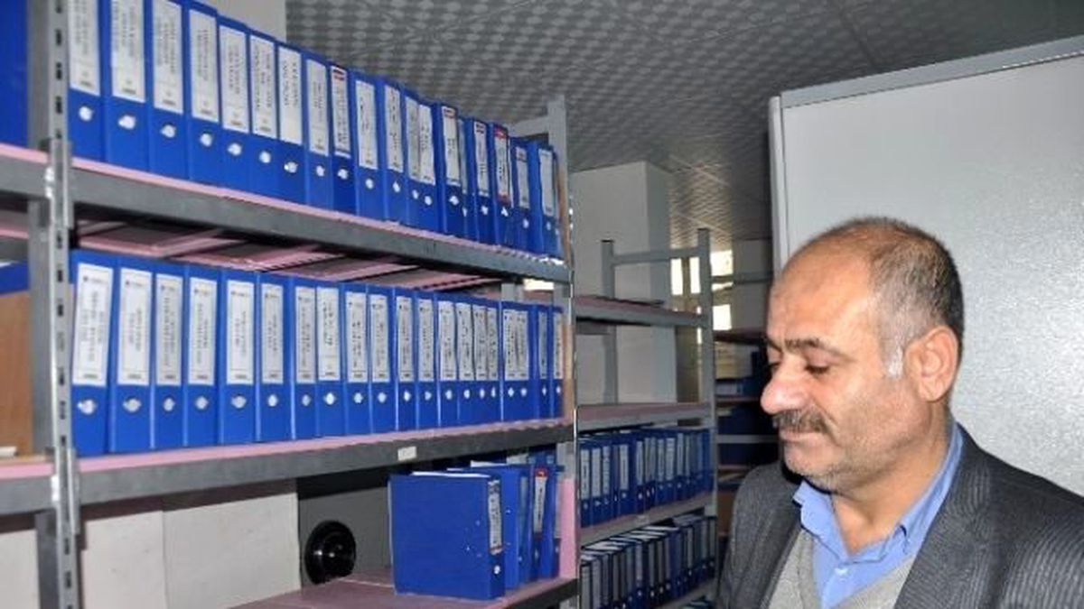 Bitlis Devlet Hastanesi\'nde İlk Defa Arşiv Oluşturuldu