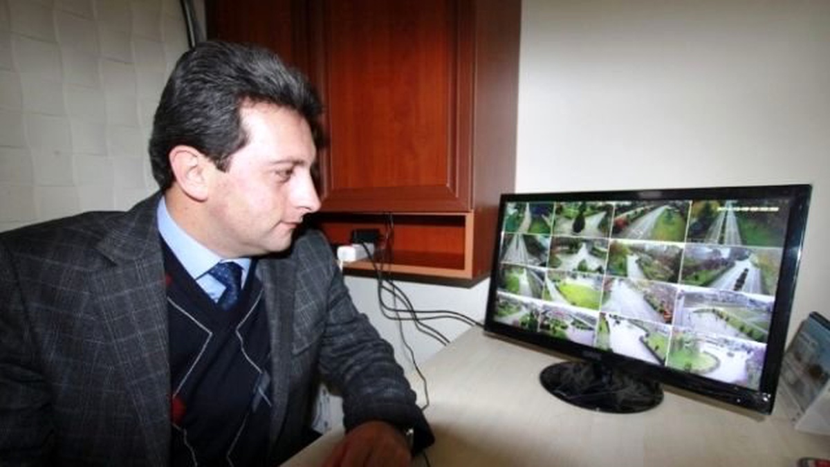 Çubuk\'ta Parklar 24 Saat İzleniyor