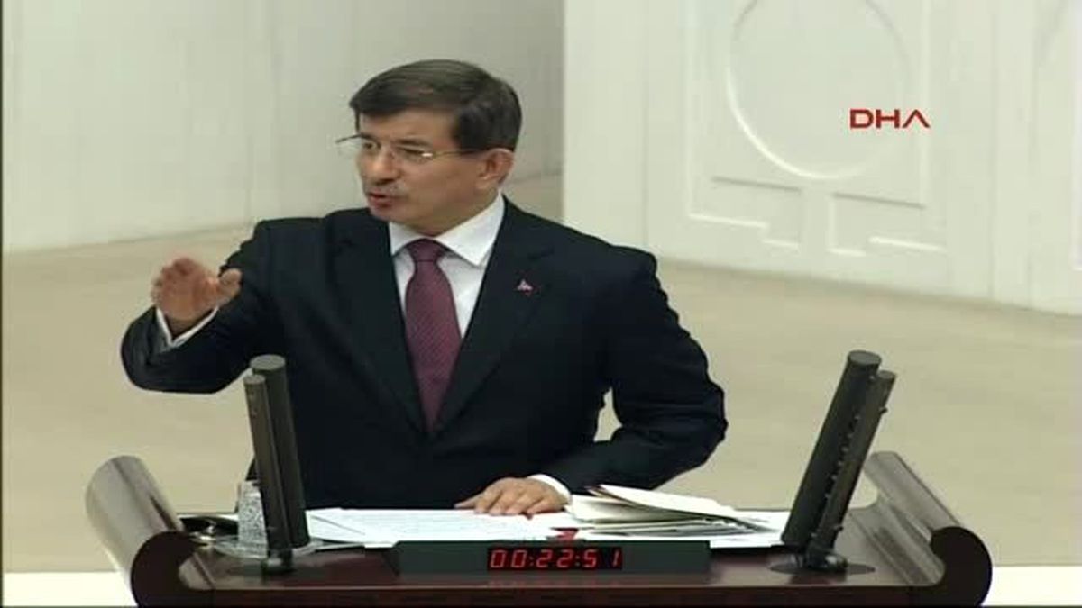 Davutoğlu, CHP\'yi Hedef Aldı, Tansiyon Yükseldi