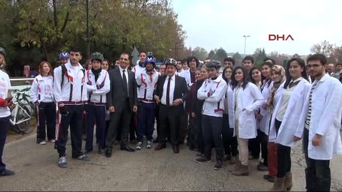 Gaziantep Üniversiteliler Organ Bağışı İçin Pedal Çevirdi