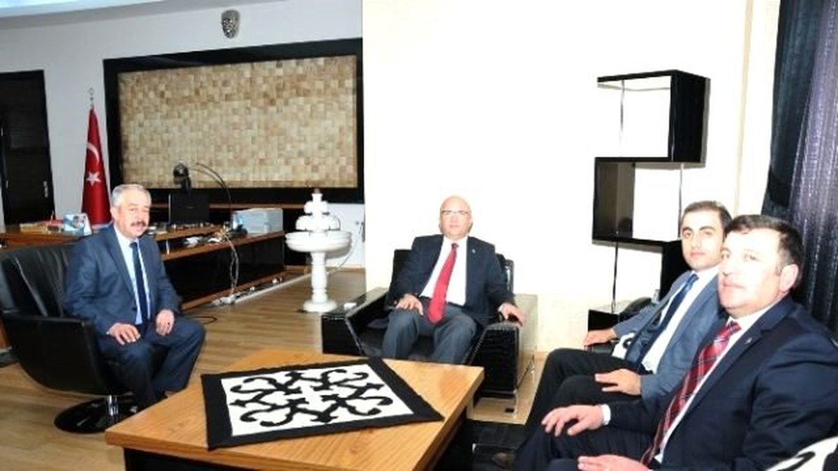 Kardeş Belediye Posof\'tan Başkan Çoban\'a Ziyaret