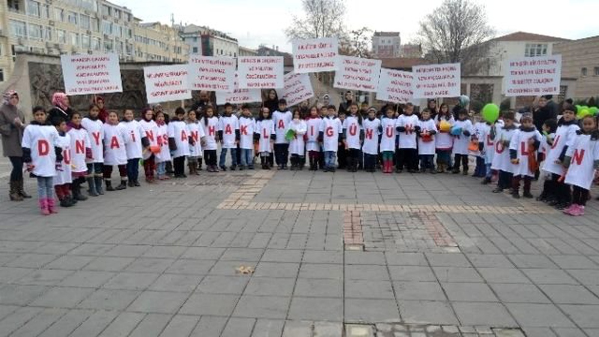 Kayseri\'de 10 Aralık Dünya İnan Hakları Günü Kutlaması