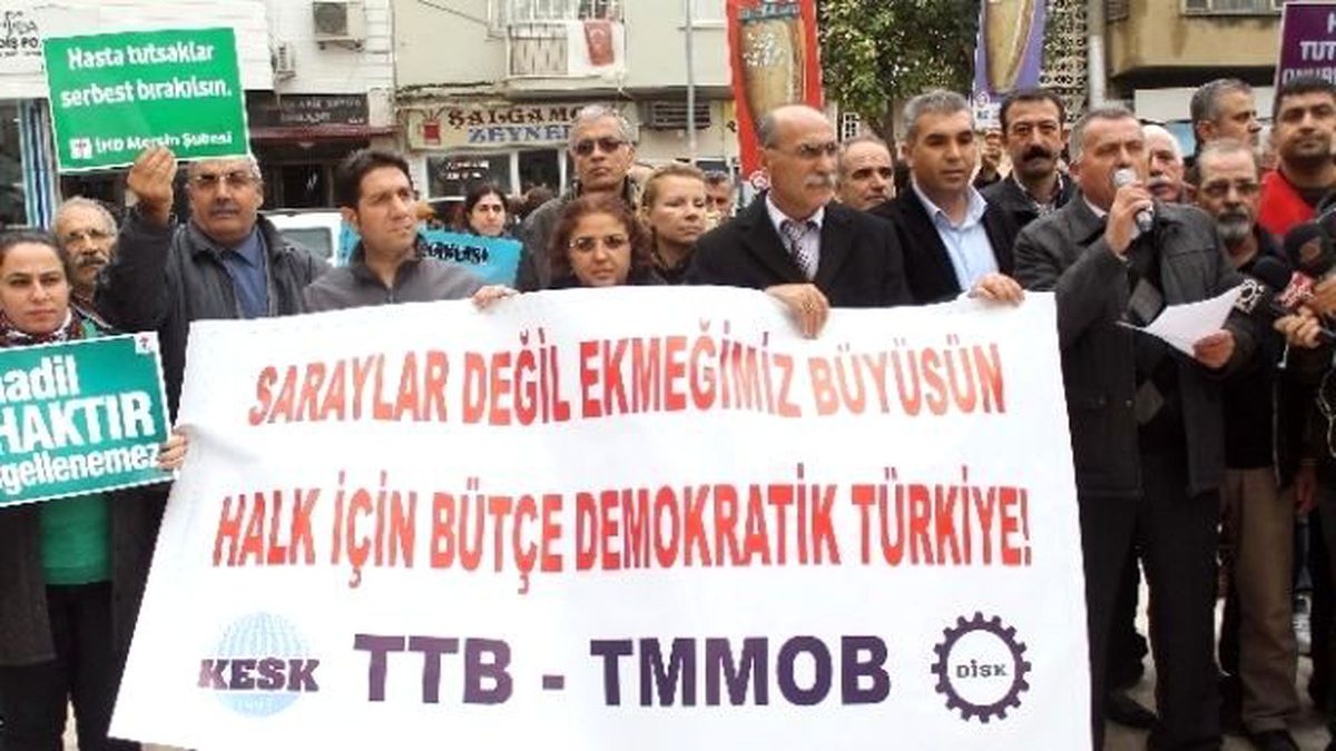Kesk, Disk, Ttb ve TMMOB 13 Aralık\'ta Miting Yapacak
