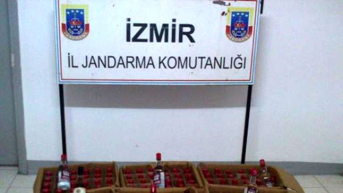 KKTC\'den, İzmir\'e Kaçak İçki