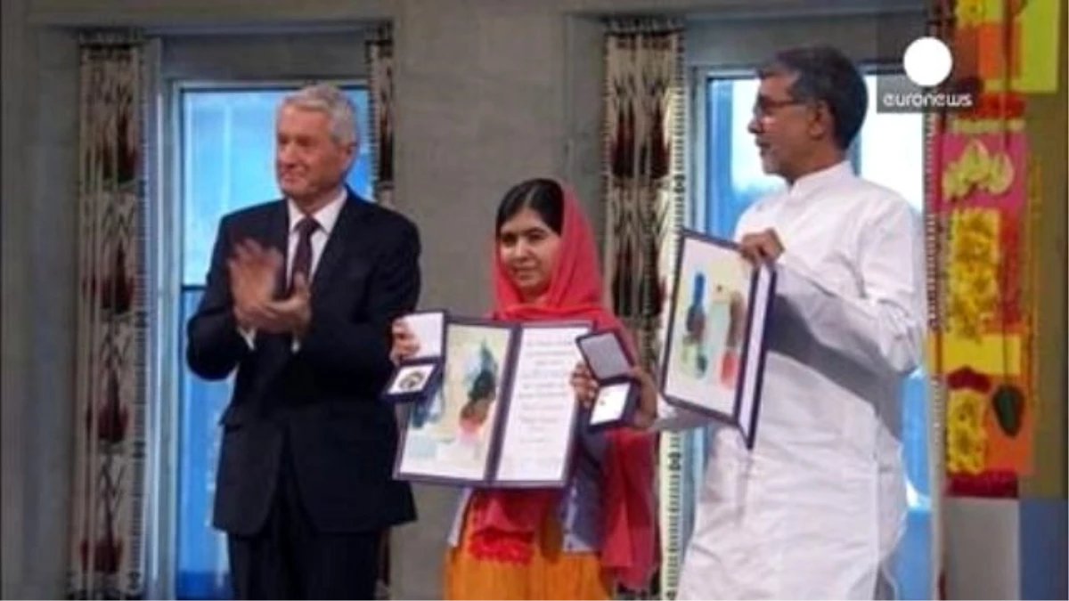 Malala ve Satyarthi 2014 Nobel Barış Ödülü\'nün Sahibi Oldu