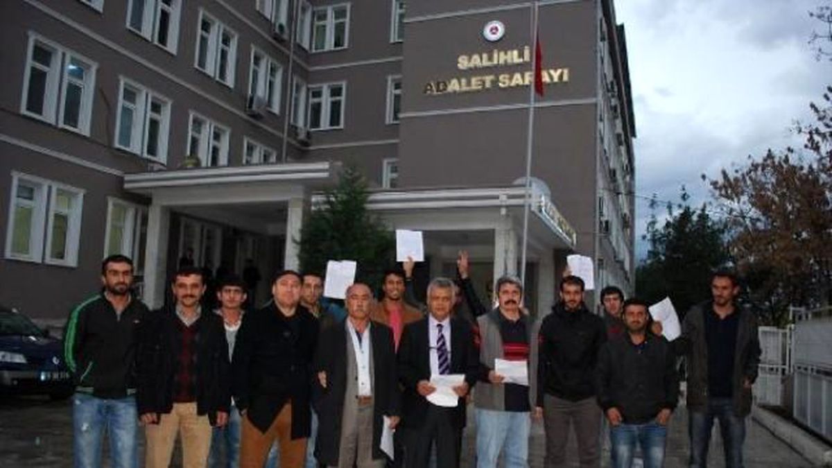 Salihli\'de Kobani Eylemlerine Katılanlar İfadeye Çağrıldı
