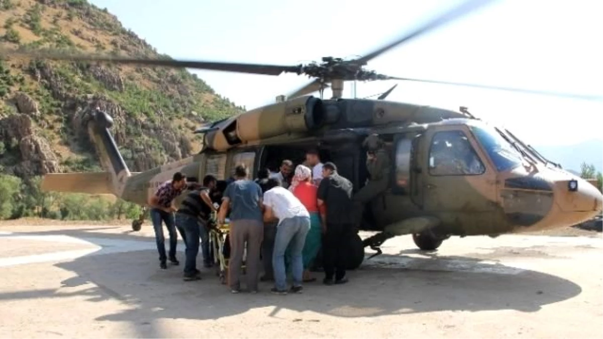 Şırnak\'ta Bu Yıl 22 Hasta Askeri Helikopterle Hastaneye Ulaştırıldı