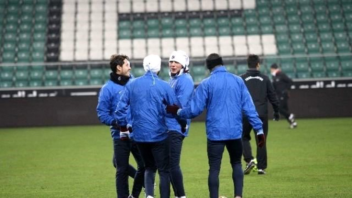 Trabzonspor, Legia Warszawa Maçına Hazır