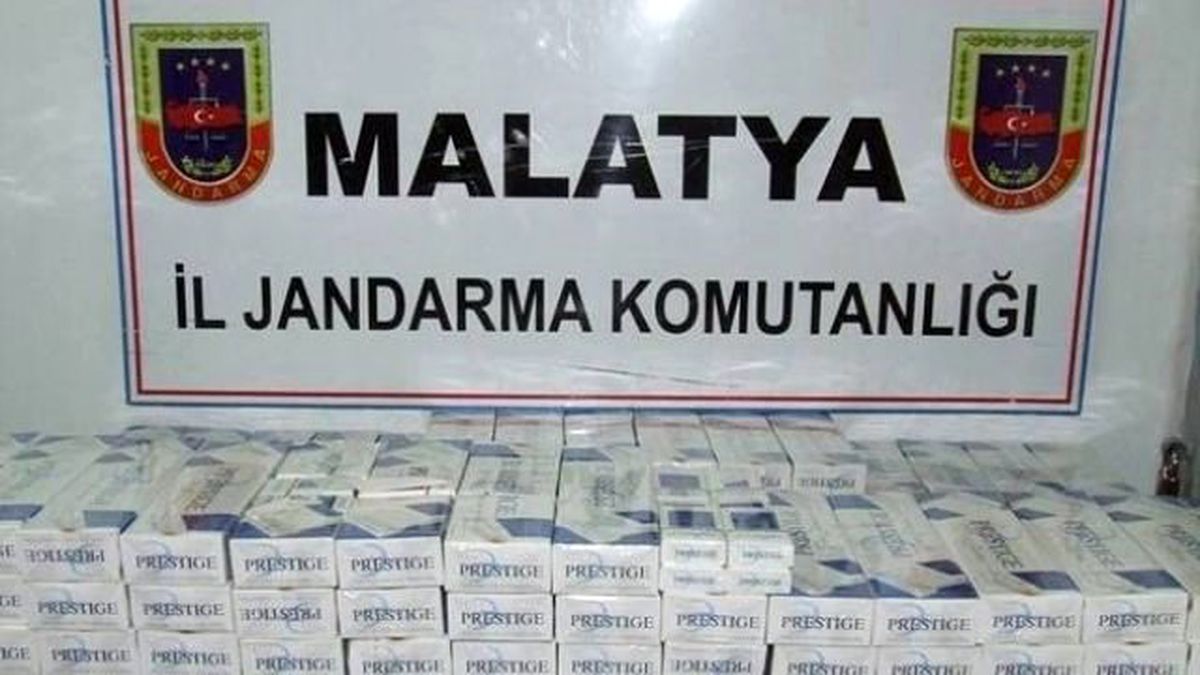 Trende Kaçak Sigara Ele Geçirildi
