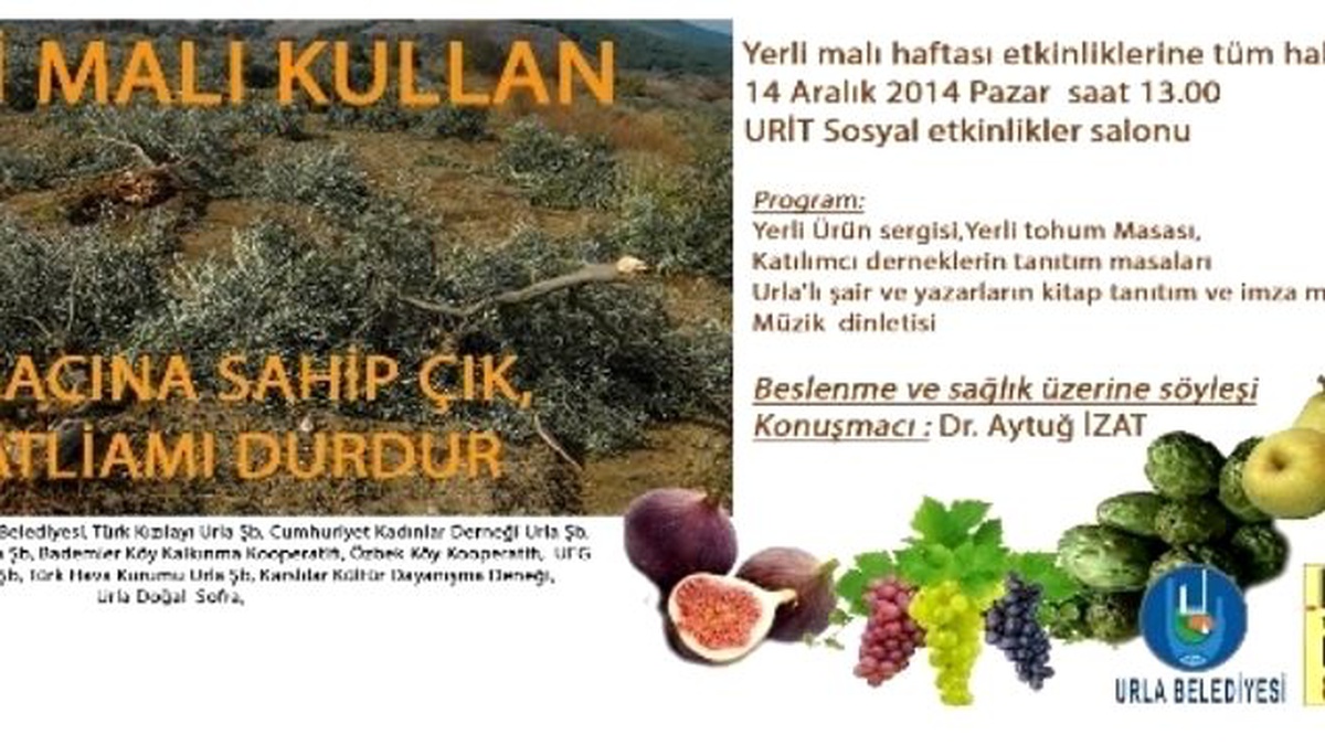 Urla\'da Yerli Malı Haftası Etkinlikleri