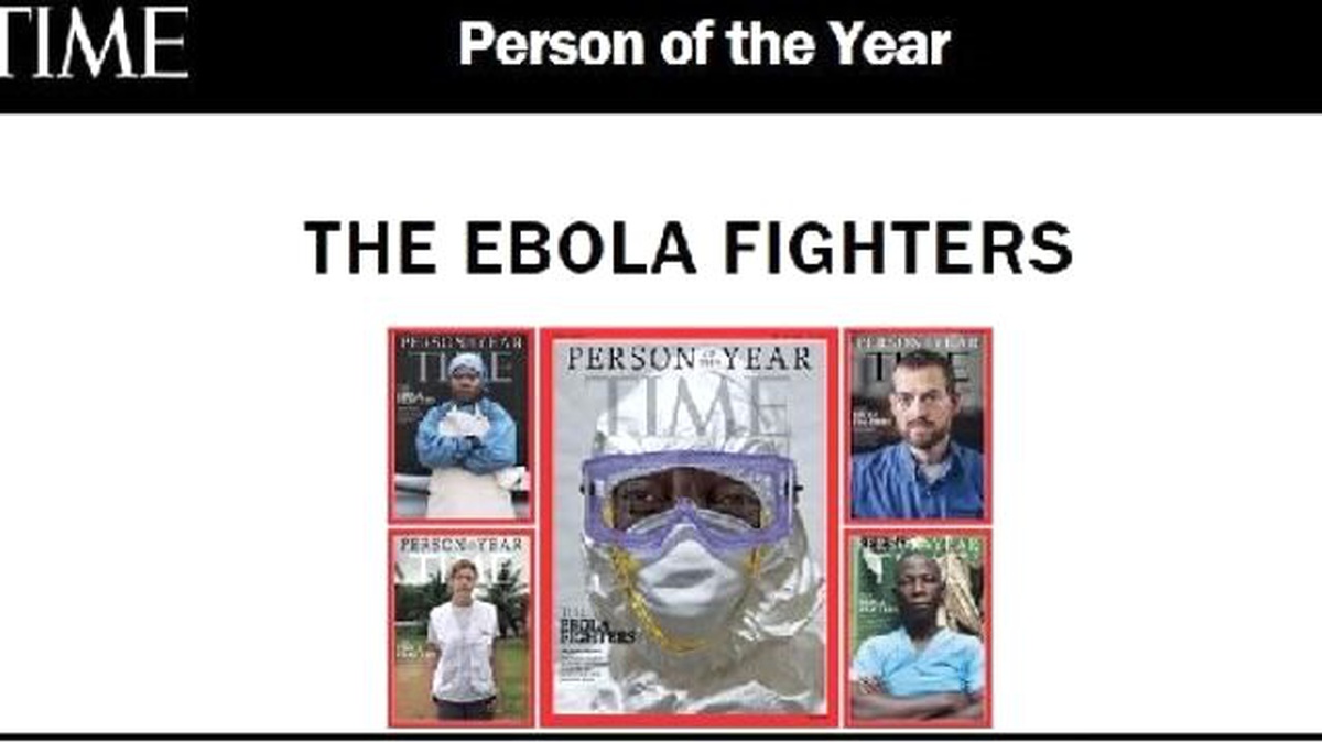 Yılın Kişisi: Ebola Savaşçıları