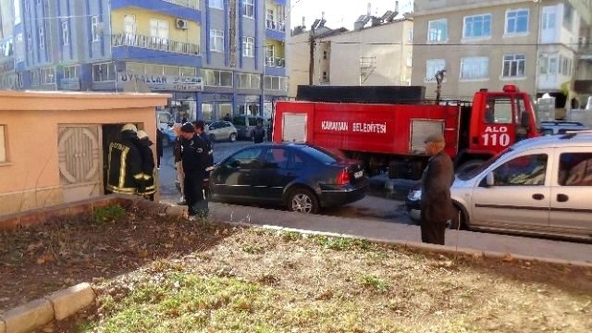 Caminin Kalorifer Dairesinde Patlama İhbarı Korkuttu