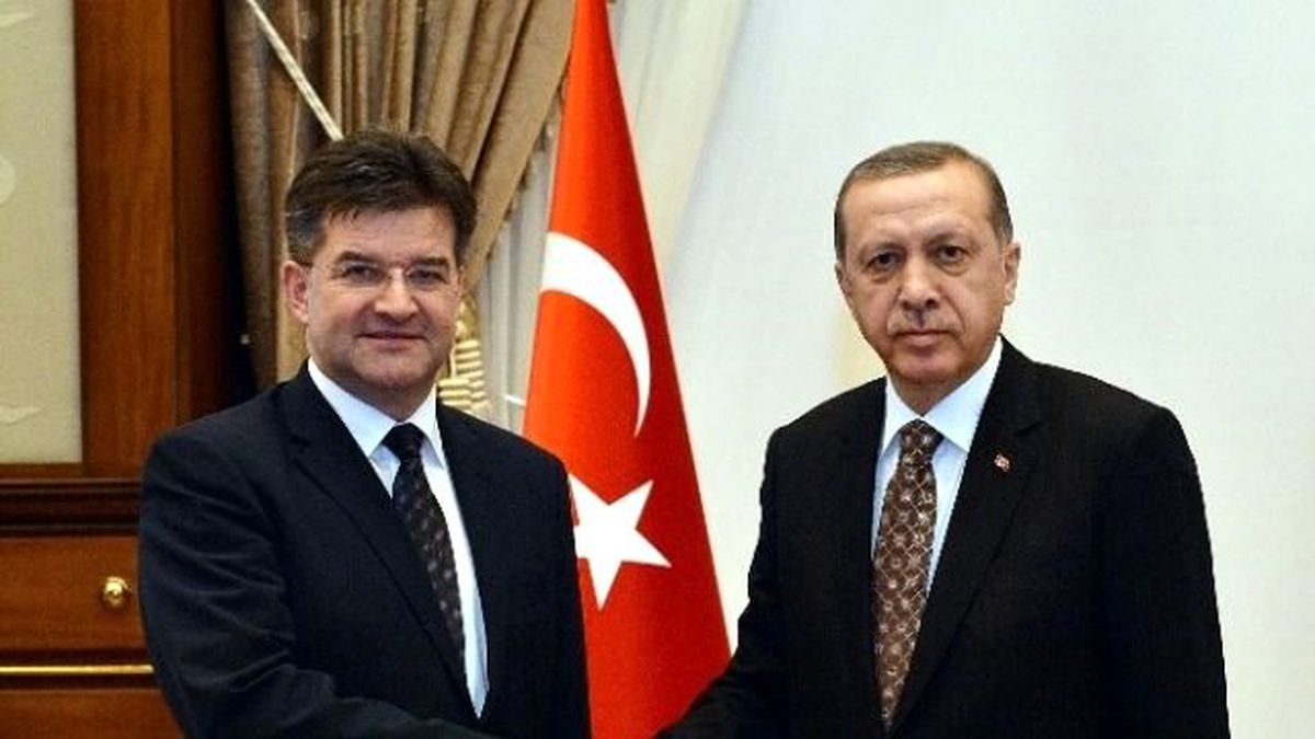 Cumhurbaşkanı Erdoğan, Slovakya Başbakan Yardımcısı, Dış ve Avrupa İşleri Bakanı Lajcak\'ı Kabul Etti