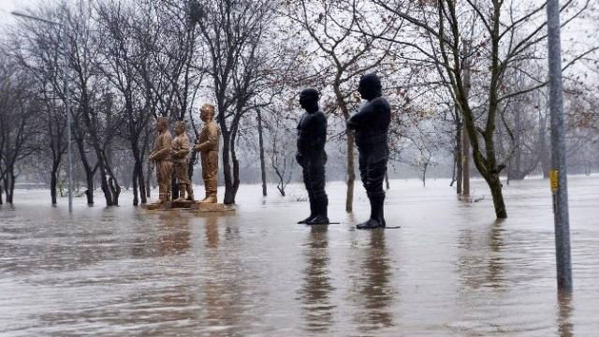Edirne Er Meydanı Sular Altında Kaldı
