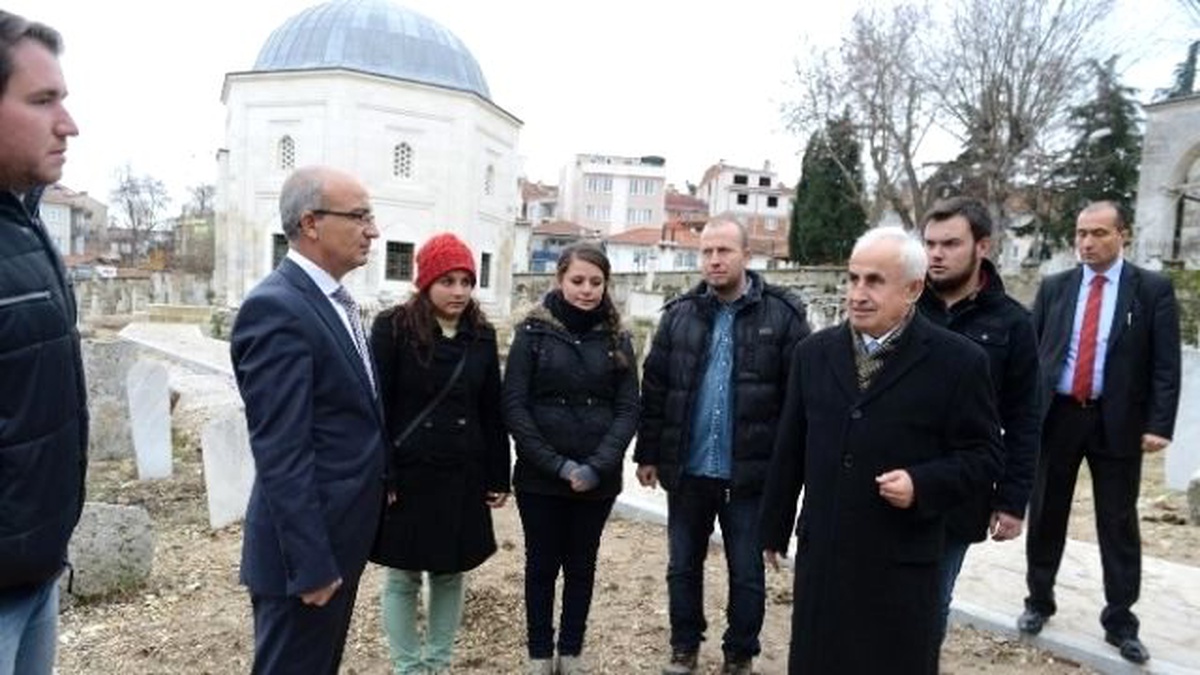 Edirne Valisi Şahin\'in Tarihi Eserlerde İncelemeleri Sürüyor