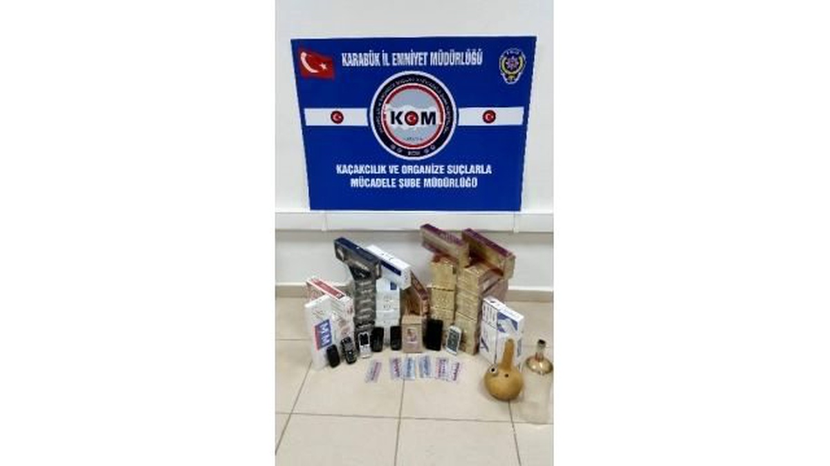 Emniyetten Kaçak Sigara ve Cep Telefonu Operasyonu