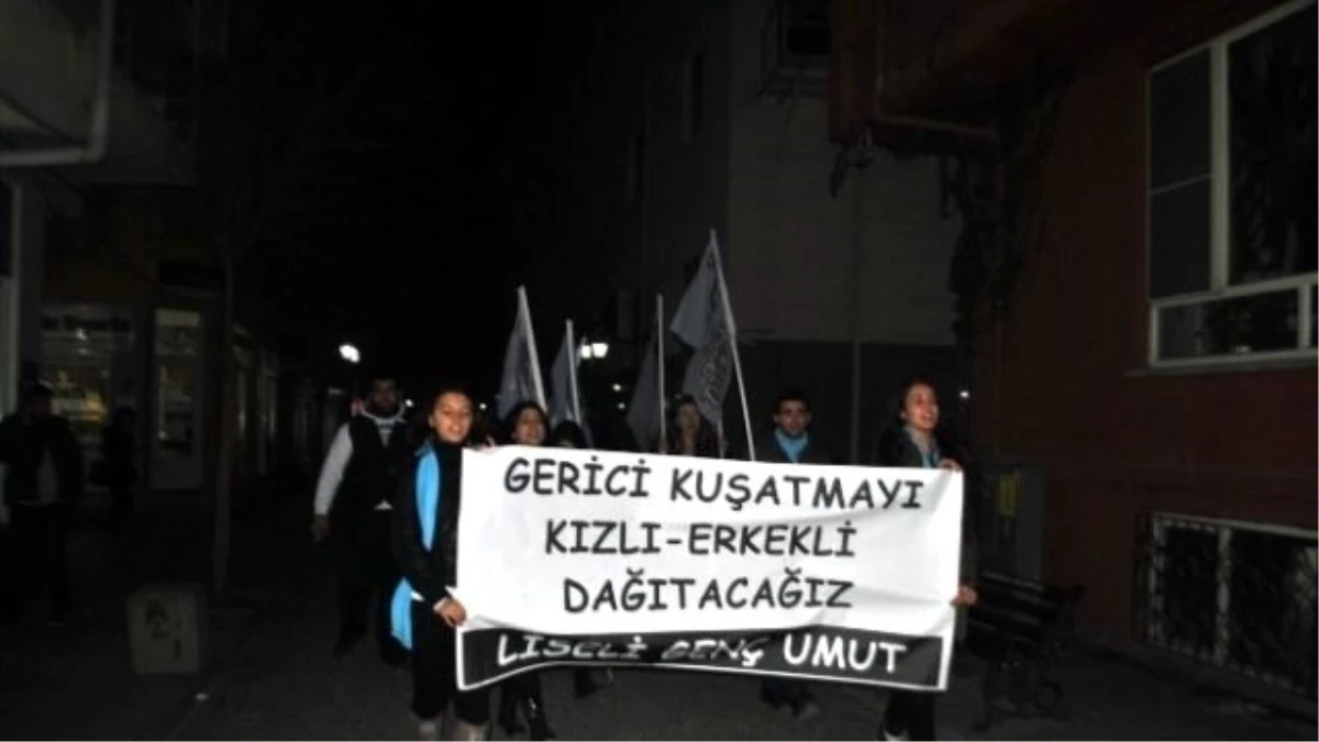 Eskişehir\'de Osmanlıcaya Yumurtalı Protesto