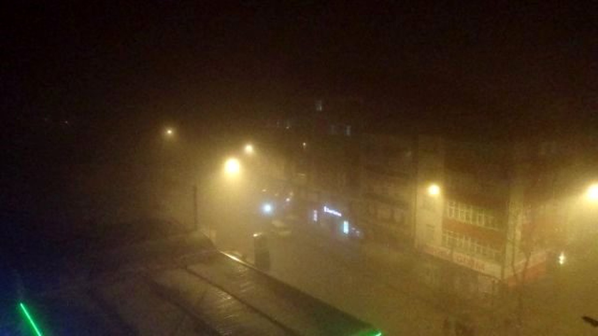 Kars\'ta Sis Hayatı Durma Noktasına Getirdi
