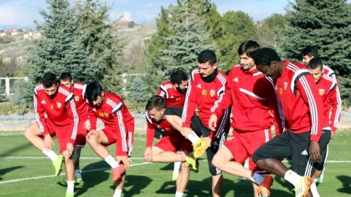 Kayserispor, Adanaspor Maçına Hazırlanıyor