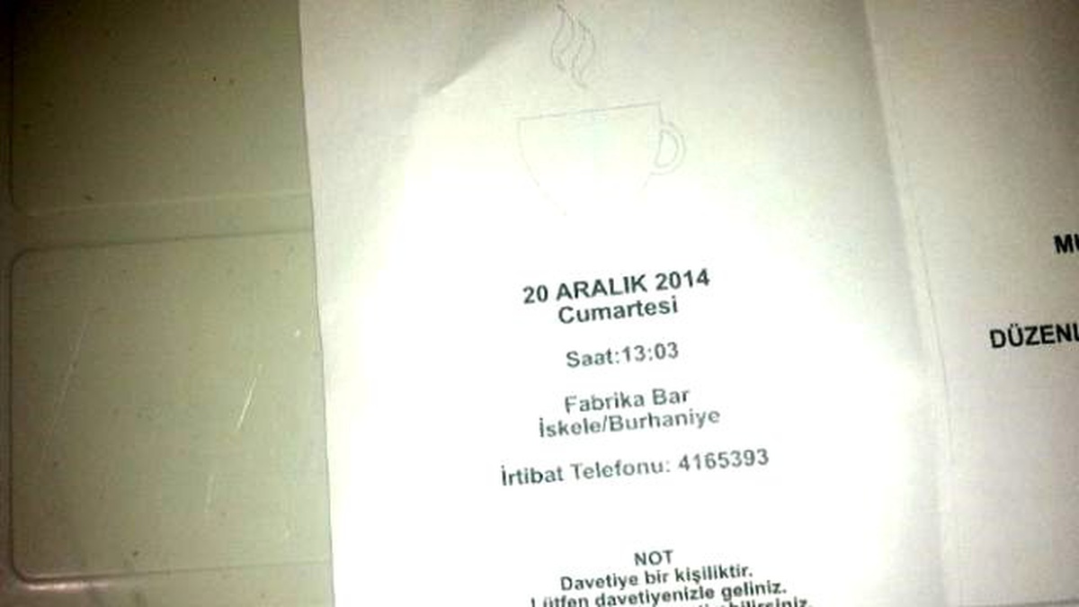 Okul Aile Birliğinin Barda Çay Partisine Tepki