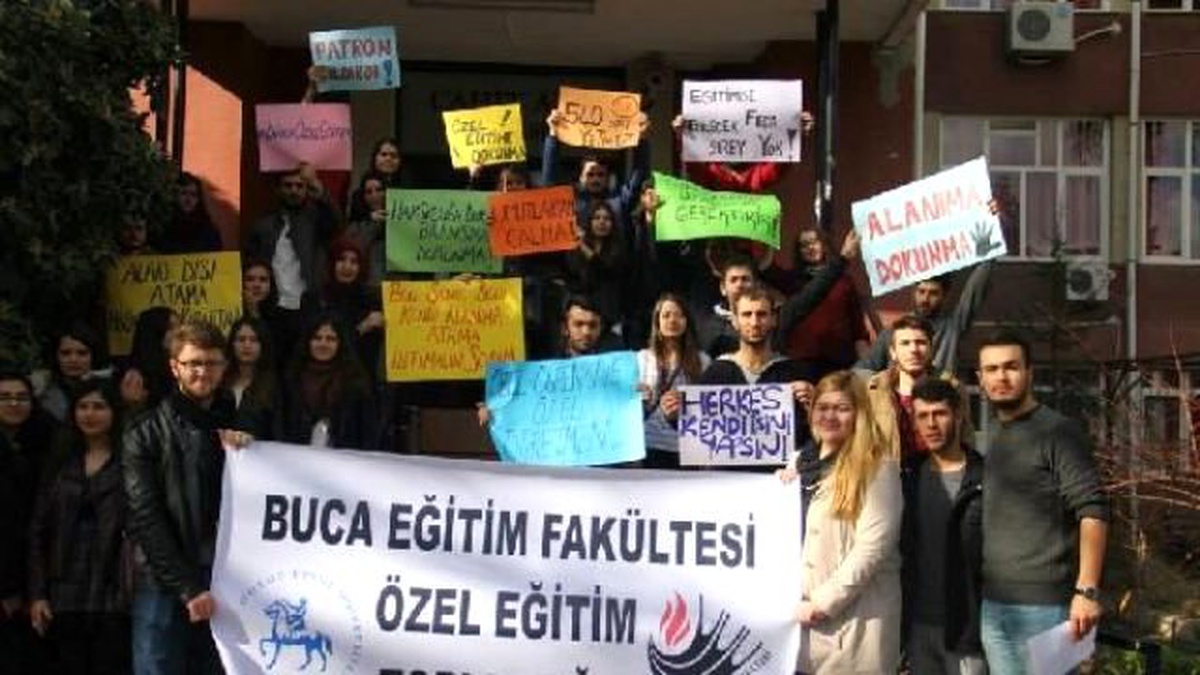 Özel Eğitim Bölümü Öğrencilerinin İsyanı