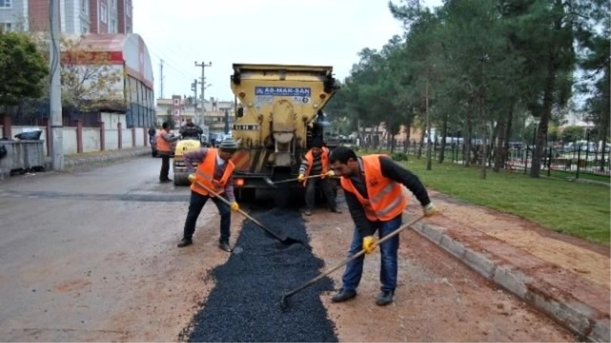 Şanlıurfa\'da Grup Yolu Yapım Çalışmaları