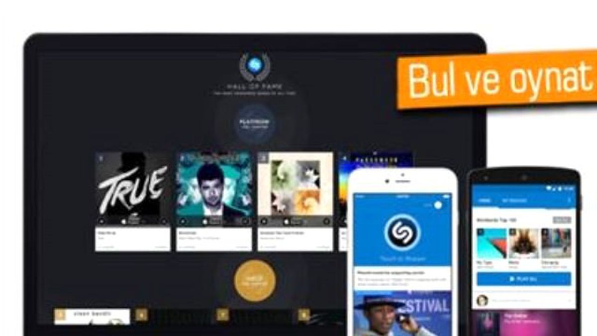 Shazam\'da Artık Şarkılar Dinlenebiliyor