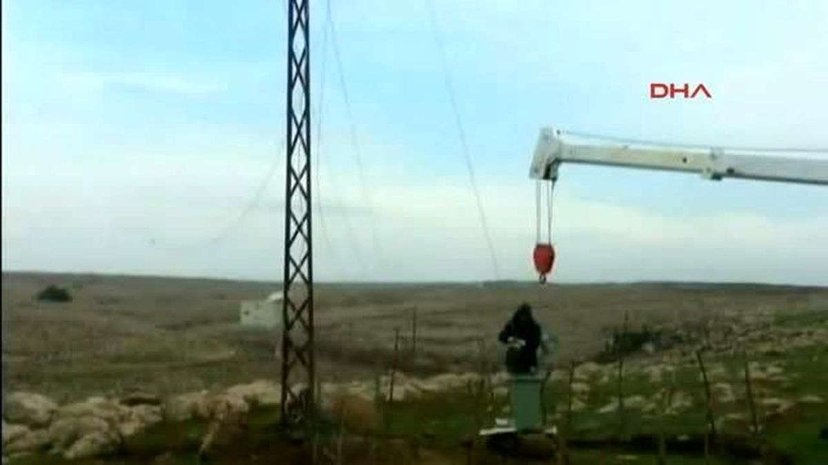 Siverek\'te Kaçak Trafoya El Konuldu