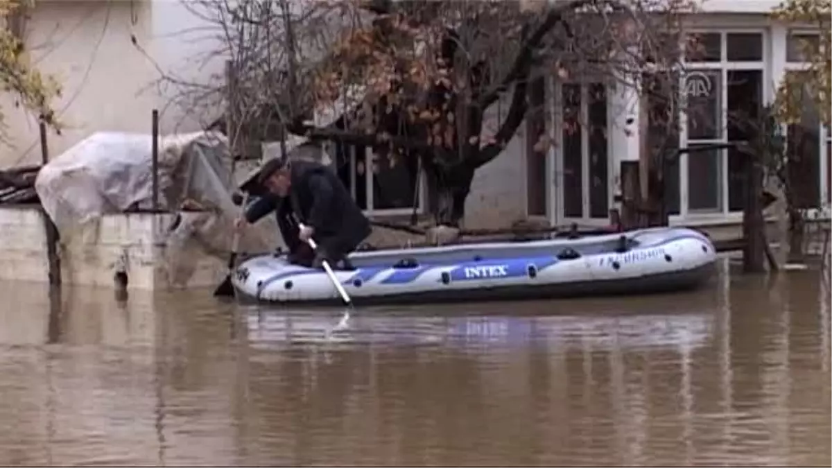 Tunca ve Meriç Nehirlerinin Debisindeki Artış Devam Ediyor