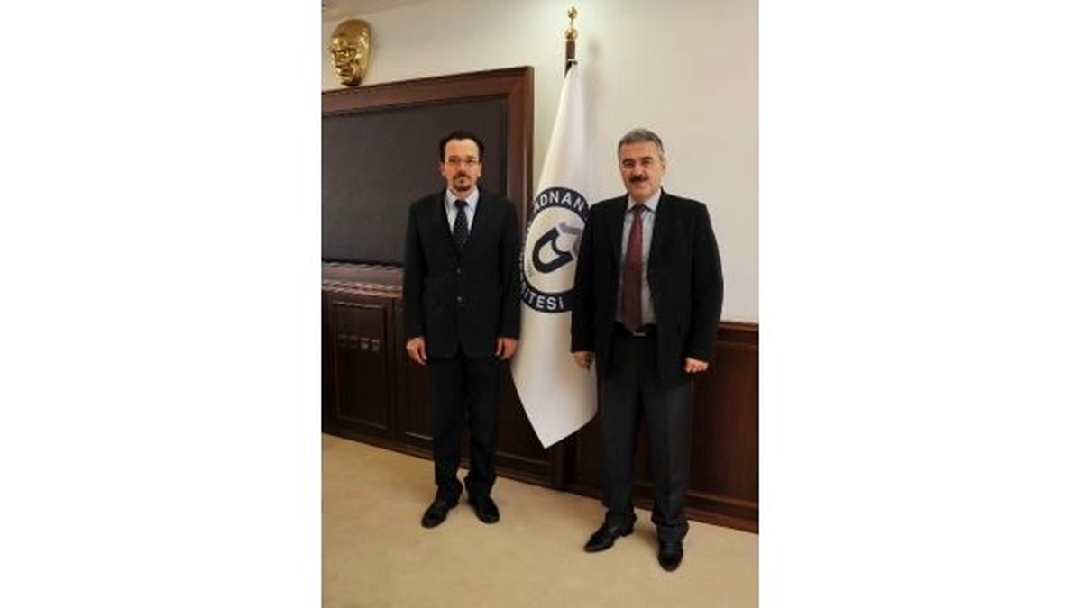Vali Ayyıldız, ADÜ Rektörü Bircan\'ı Ziyaret Etti