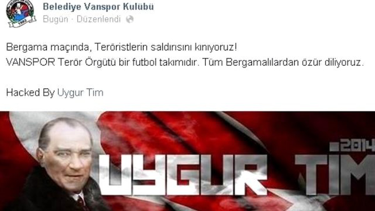 Van Büyükşehir Belediyespor\'un Sosyal Medya Hesabı Çalındı