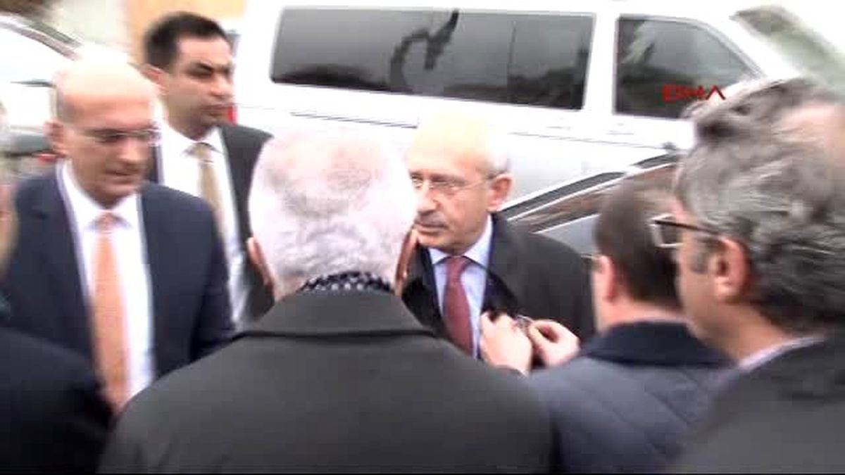 Kılıçdaroğlu, Hasan Belovacıklı\'nın Cenaze Törenine Katıldı