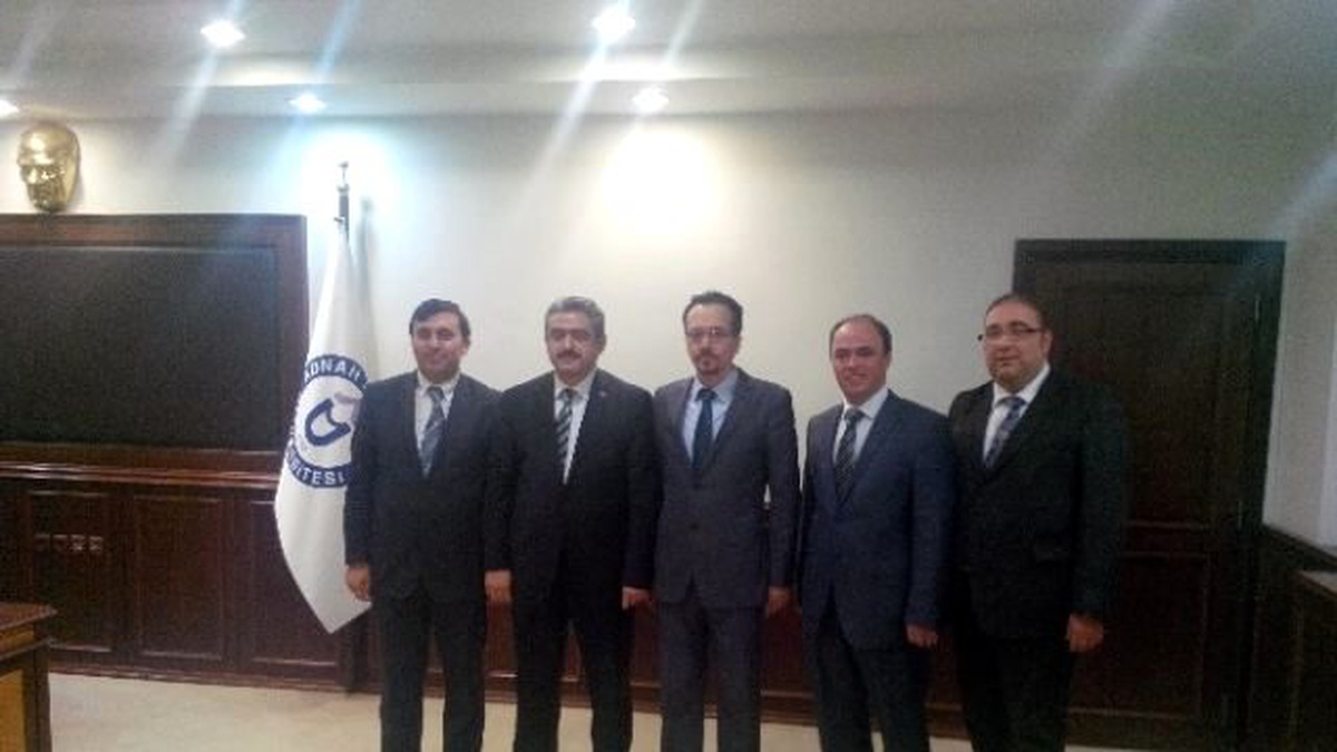 Başkan Alıcık, ADÜ Rektör Bircan\'ı Ziyaret Etti