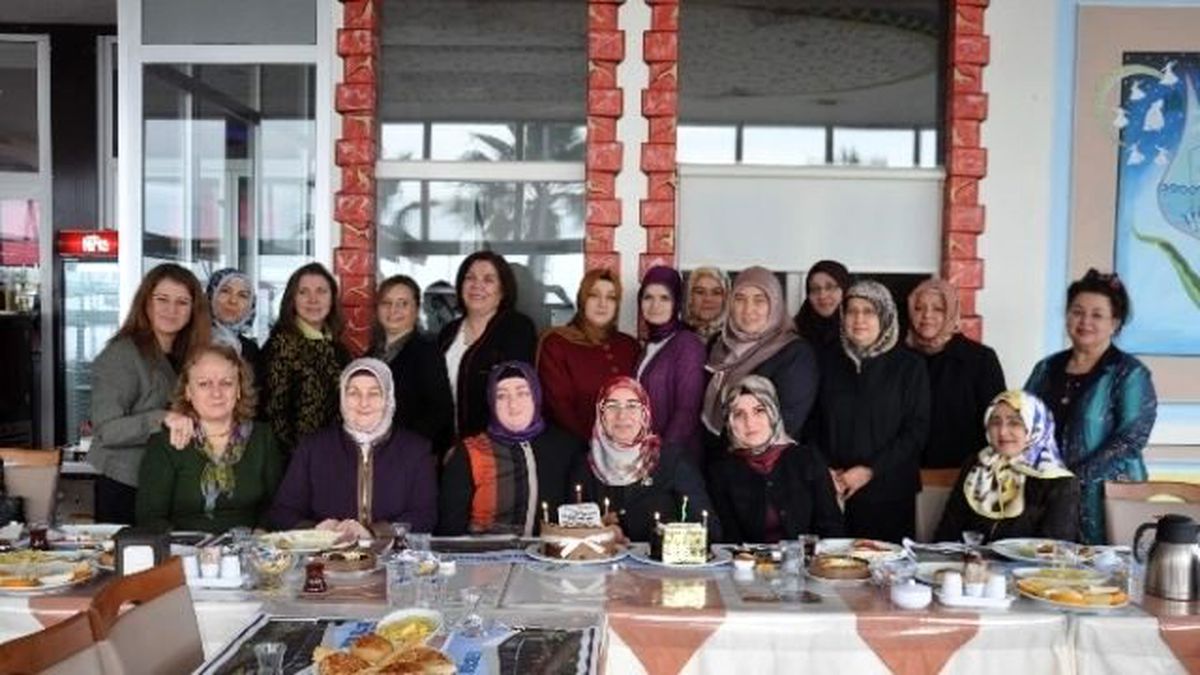 Bilge Baran Protokol Eşlerini Ağırladı