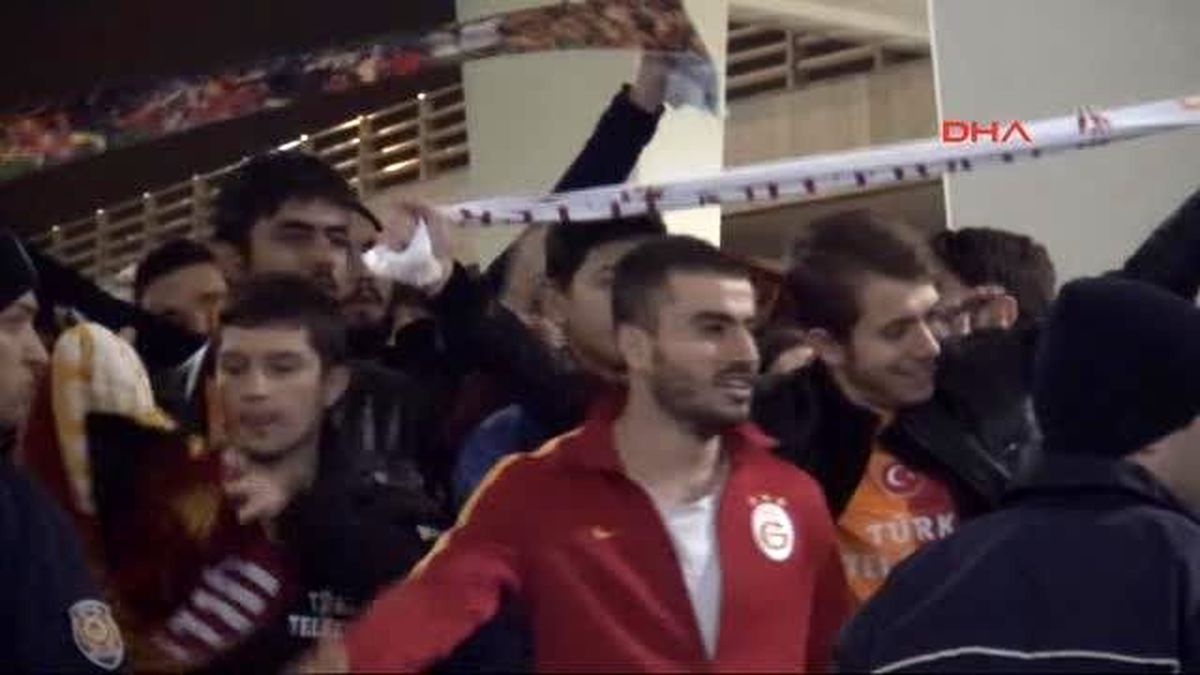 Galatasaray Kafilesi Konya\'da