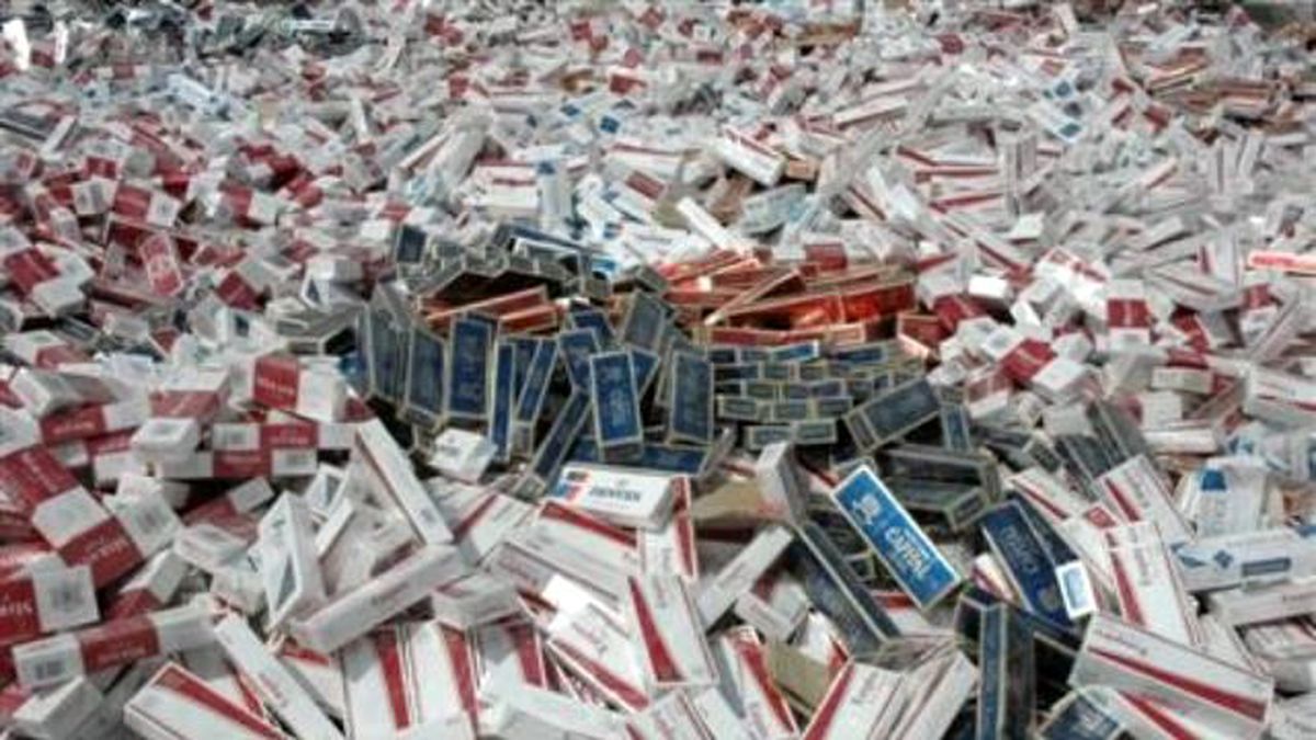 Hakkari\'de 52 Bin Paket Kaçak Sigara Ele Geçirildi