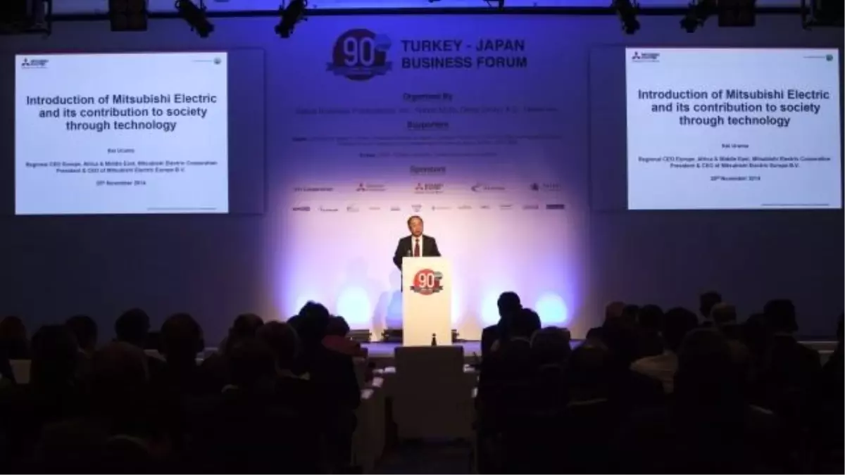 Mıtsubıshı Electrıc\'ten Türkiye-Japonya İş Forumu\'na Destek