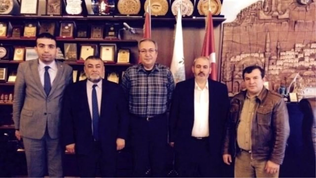 Tüm Nevşehirliler Federasyonu Başkanı Şen, Ünver\'i Ziyaret Etti
