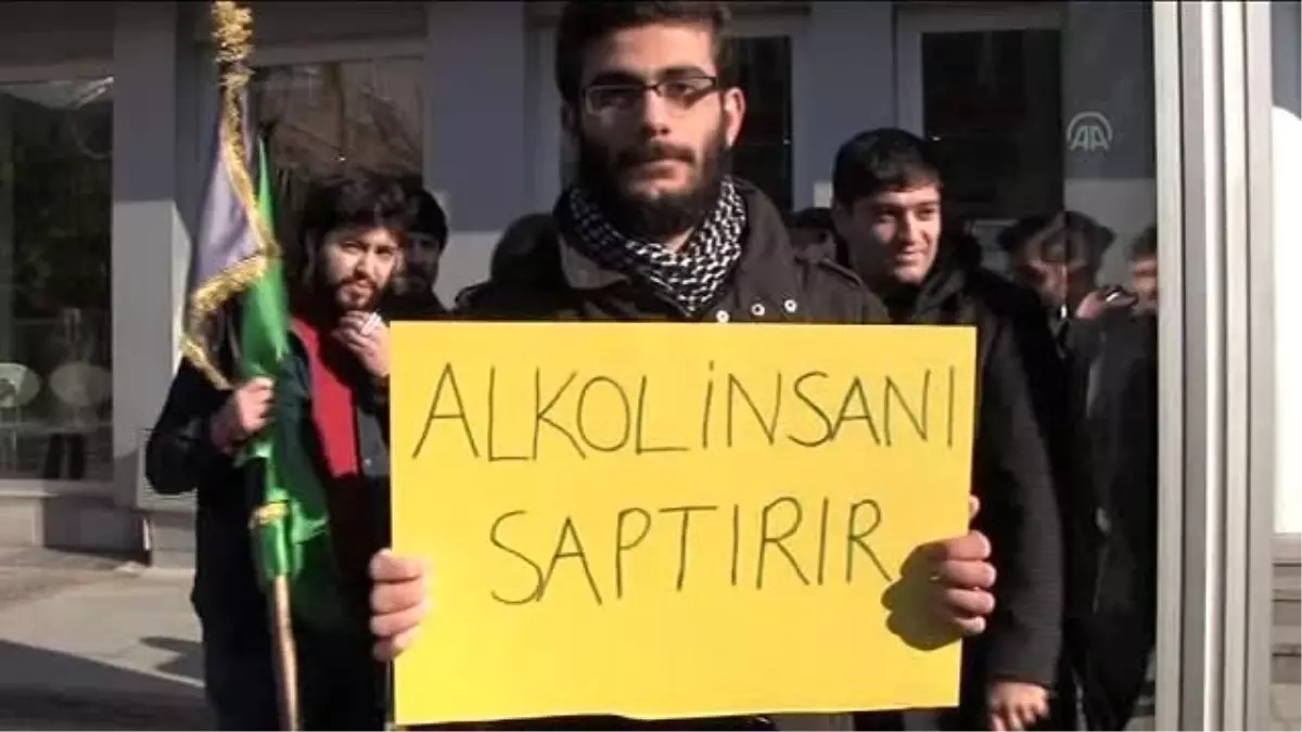 Edirne\'de Alkollü İşletmelere Tepki