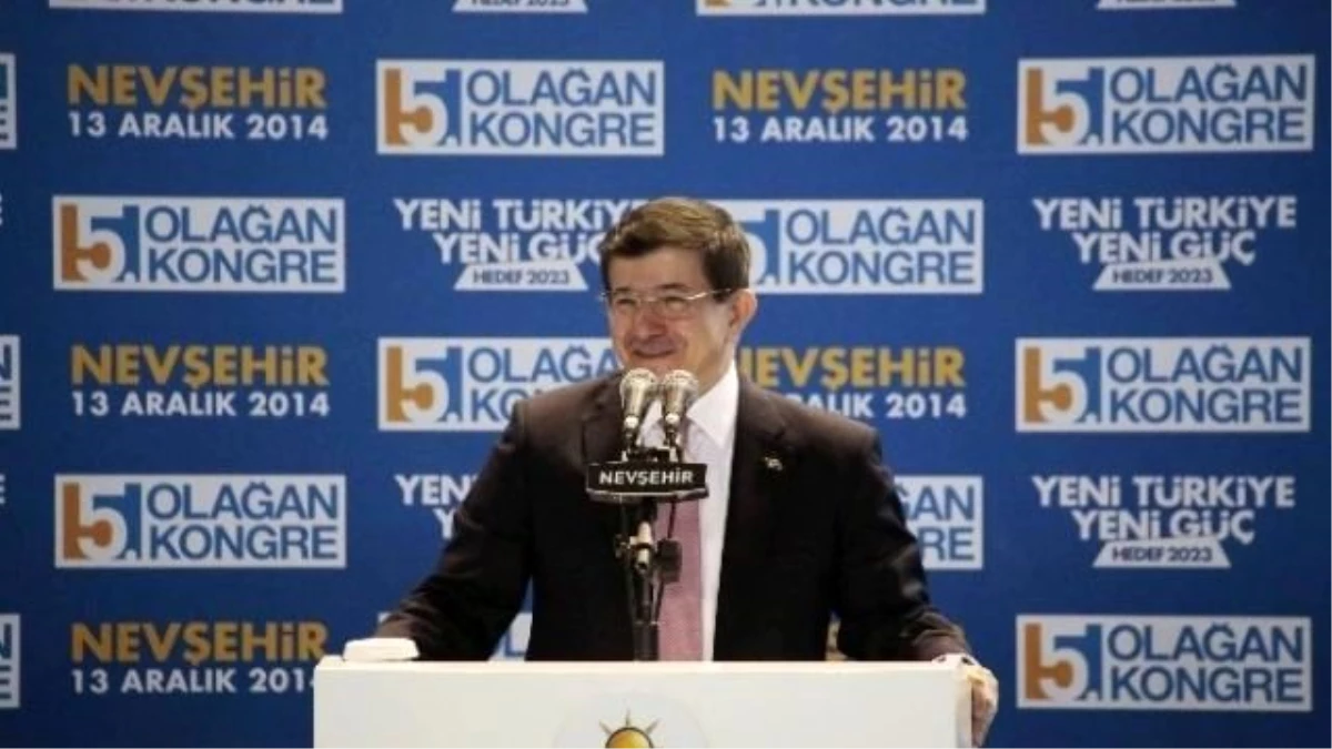 Başbakan Ahmet Davutoğlu Nevşehir\'de