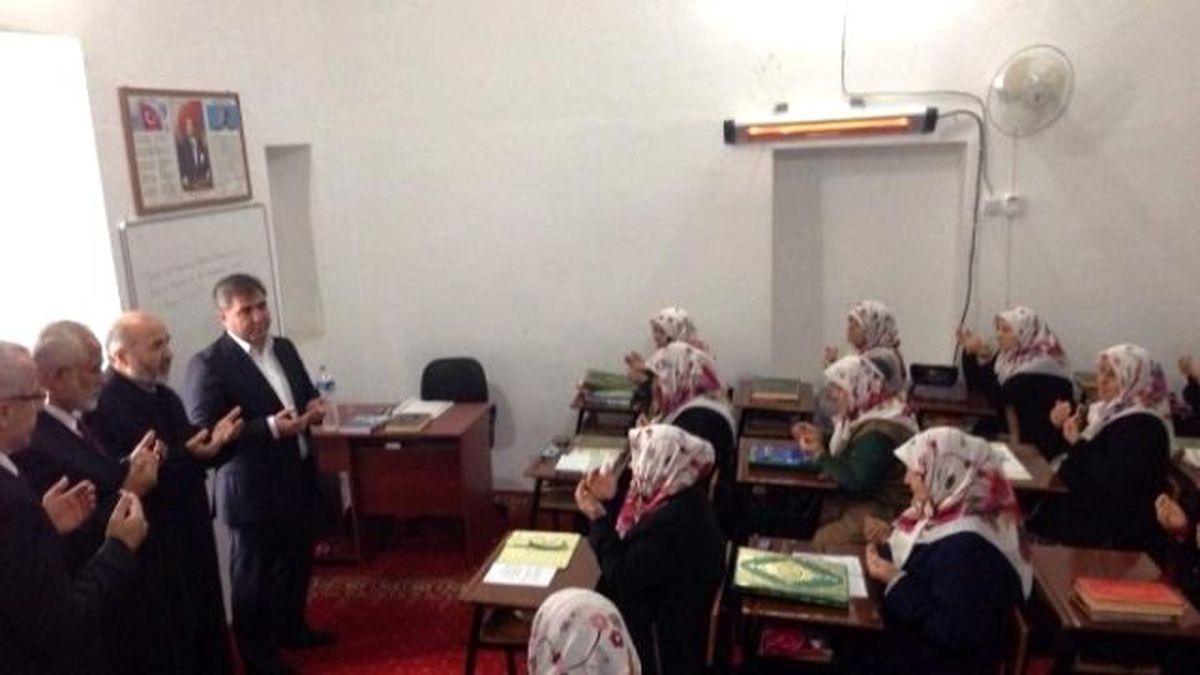 Belediyeden Kur\'an Kursuna Destek