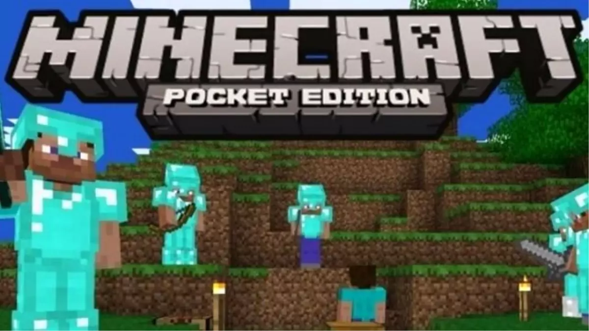 Minecraft Pocket Edition Windows Phone\'a Geldi