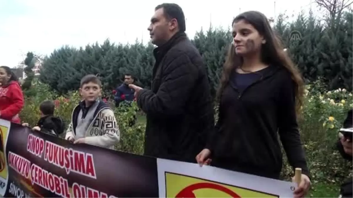 Sinop\'a Yapılacak Nükleer Santral Protesto Edildi