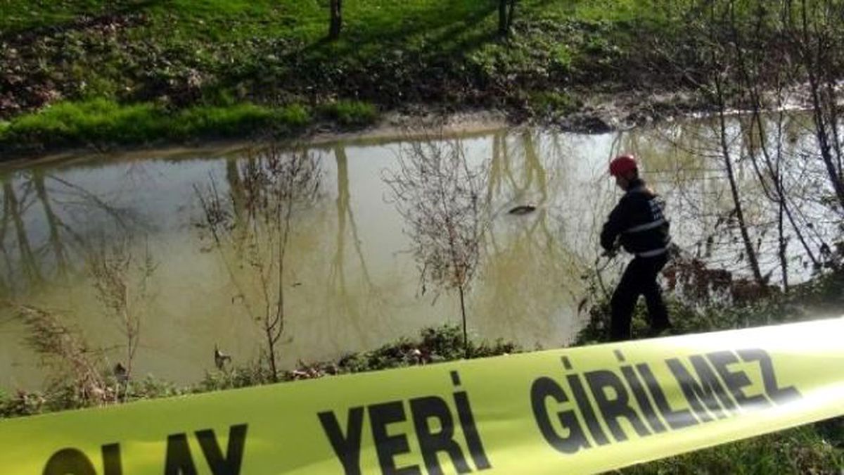 Bisikletli Dereye Uçtu\' İhbarı Ekipleri Alarma Geçirdi