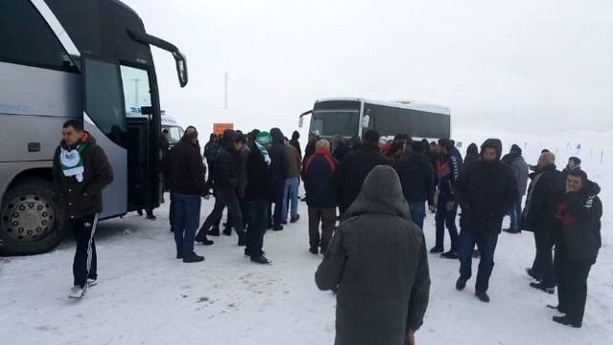 Görelespor Taraftarları Ardahan\'a Sokulmadı