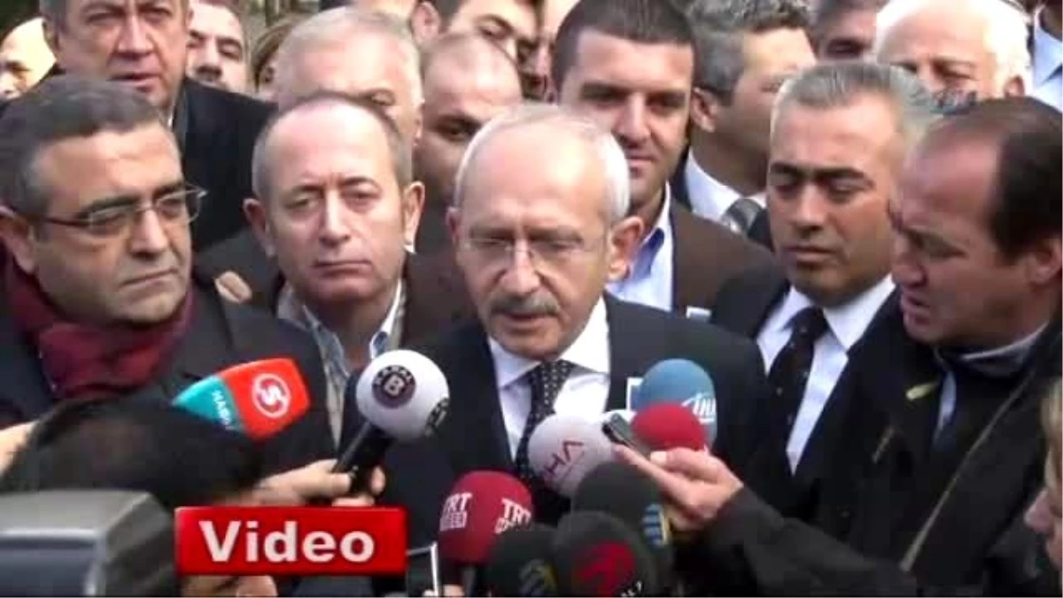Kılıçdaroğlu: \'Demokrasiye Yönelik Darbe Yapılmaktadır\'